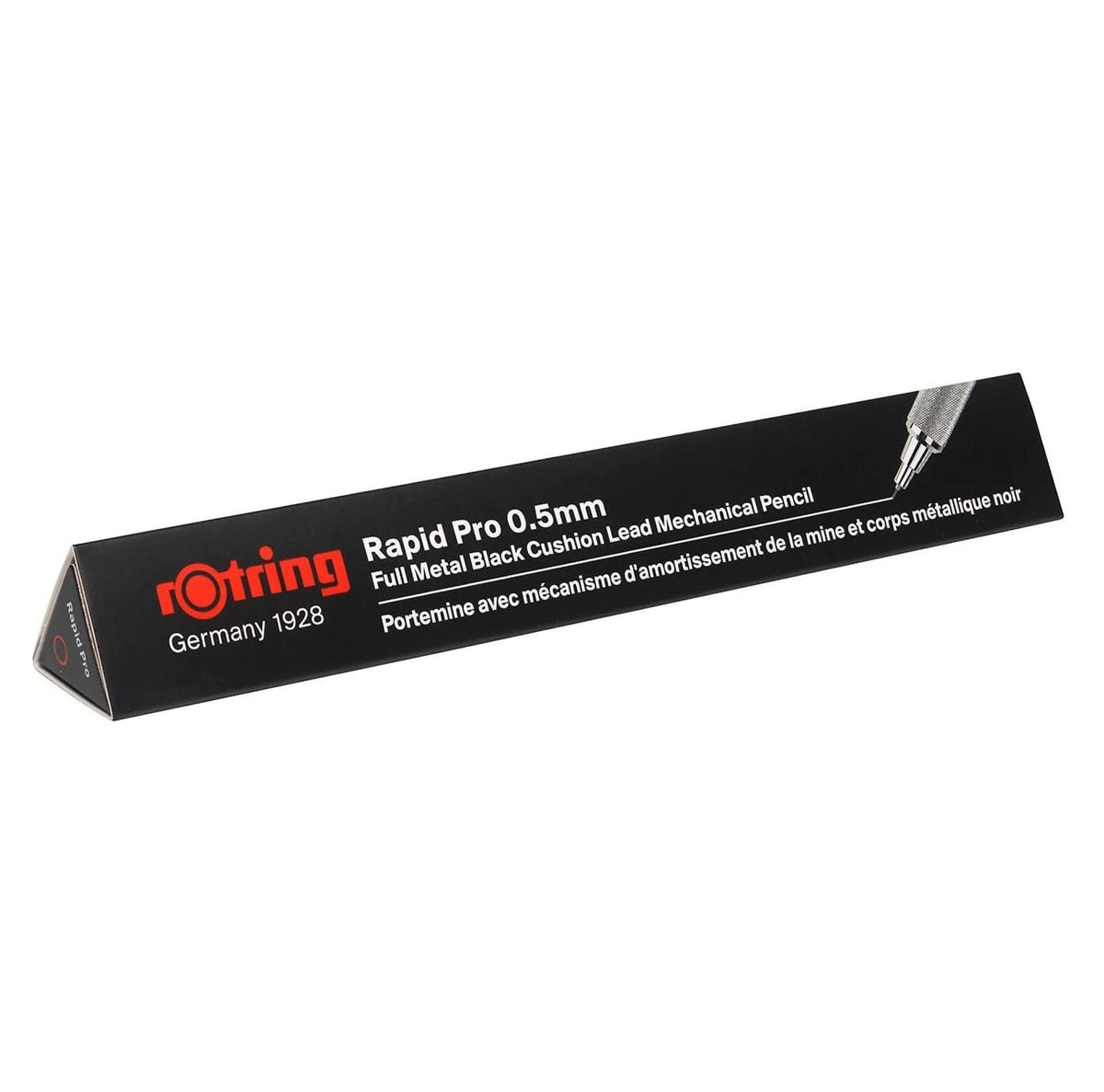 rOtring Rapid Pro Mechanical Pencil, 0.5mm, Black