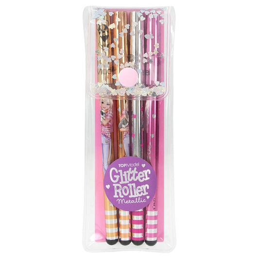 Depesche 12744 TOPModel Glitter Gel Pens Metallic Set