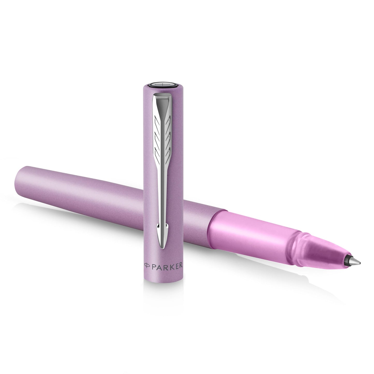 PARKER Vector XL Rollerball Pen | Metallic Lilac Lacquer on Brass | Fine Point with Black Ink