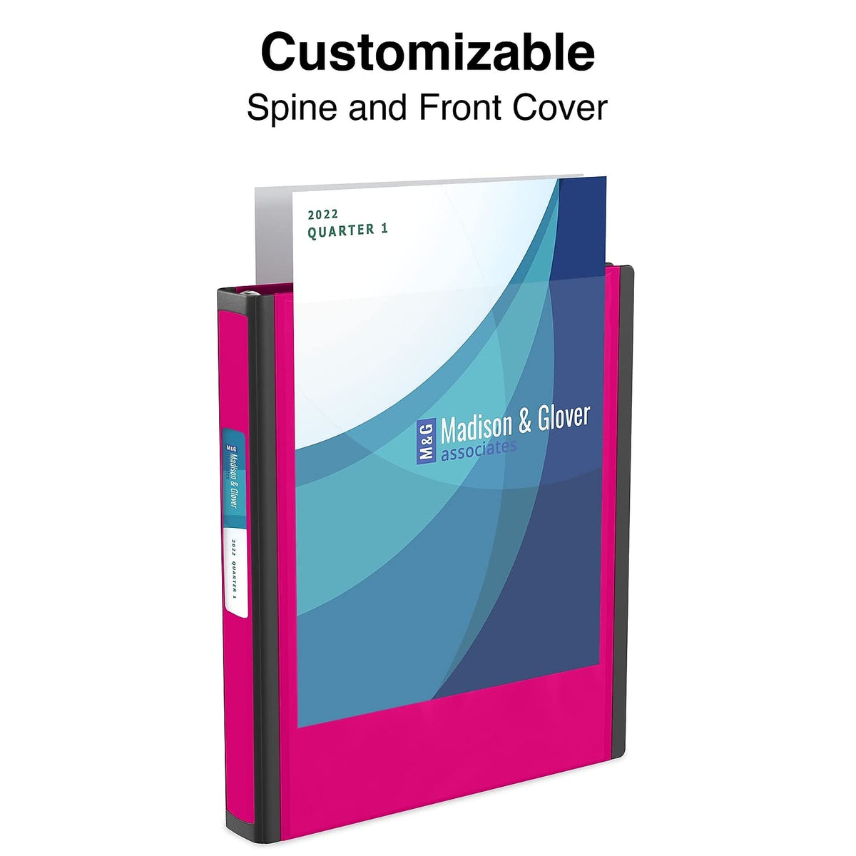 Staples Better Binder, 1-Inch 3-Ring View, Pink, 3-Pack