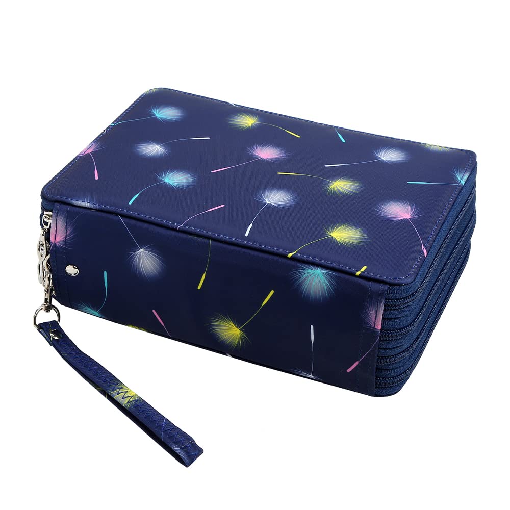 Lbxgap 184 Slots Pencil Case Organizer w/Removal Handle Strap