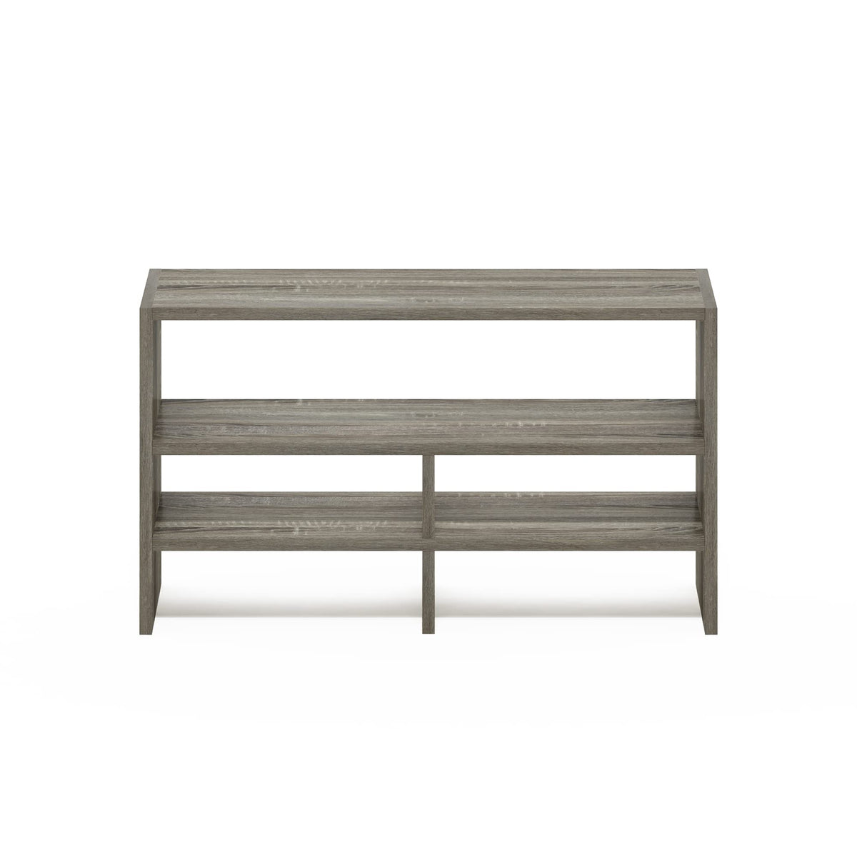 Furinno Hermite Desk Top Organizing Shelf Bookcase, French Oak