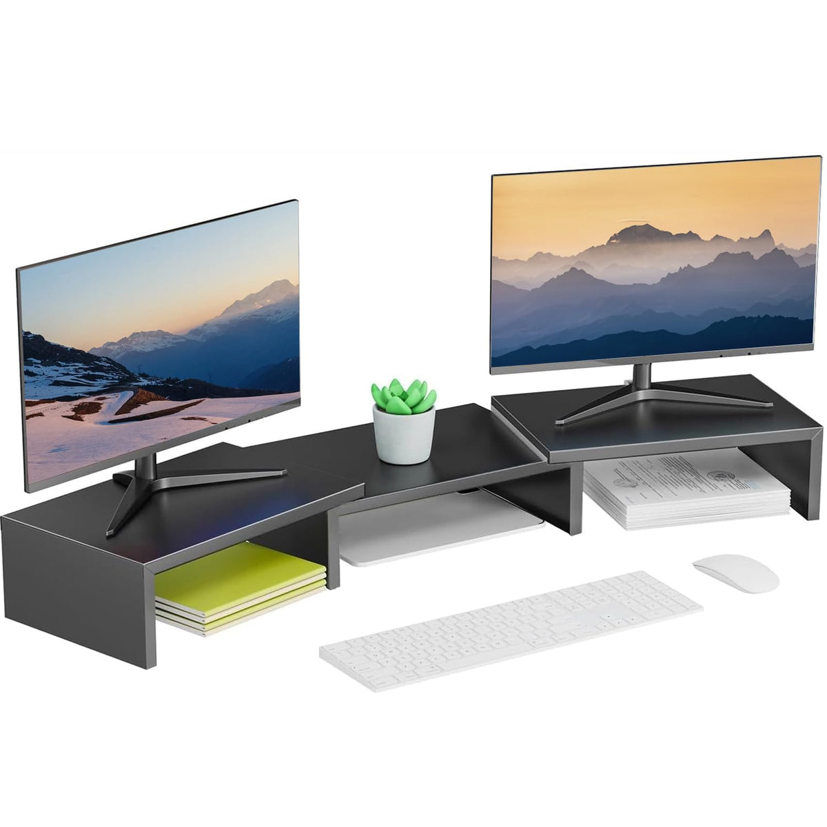 OUTIOE Dual Monitor Stand Riser