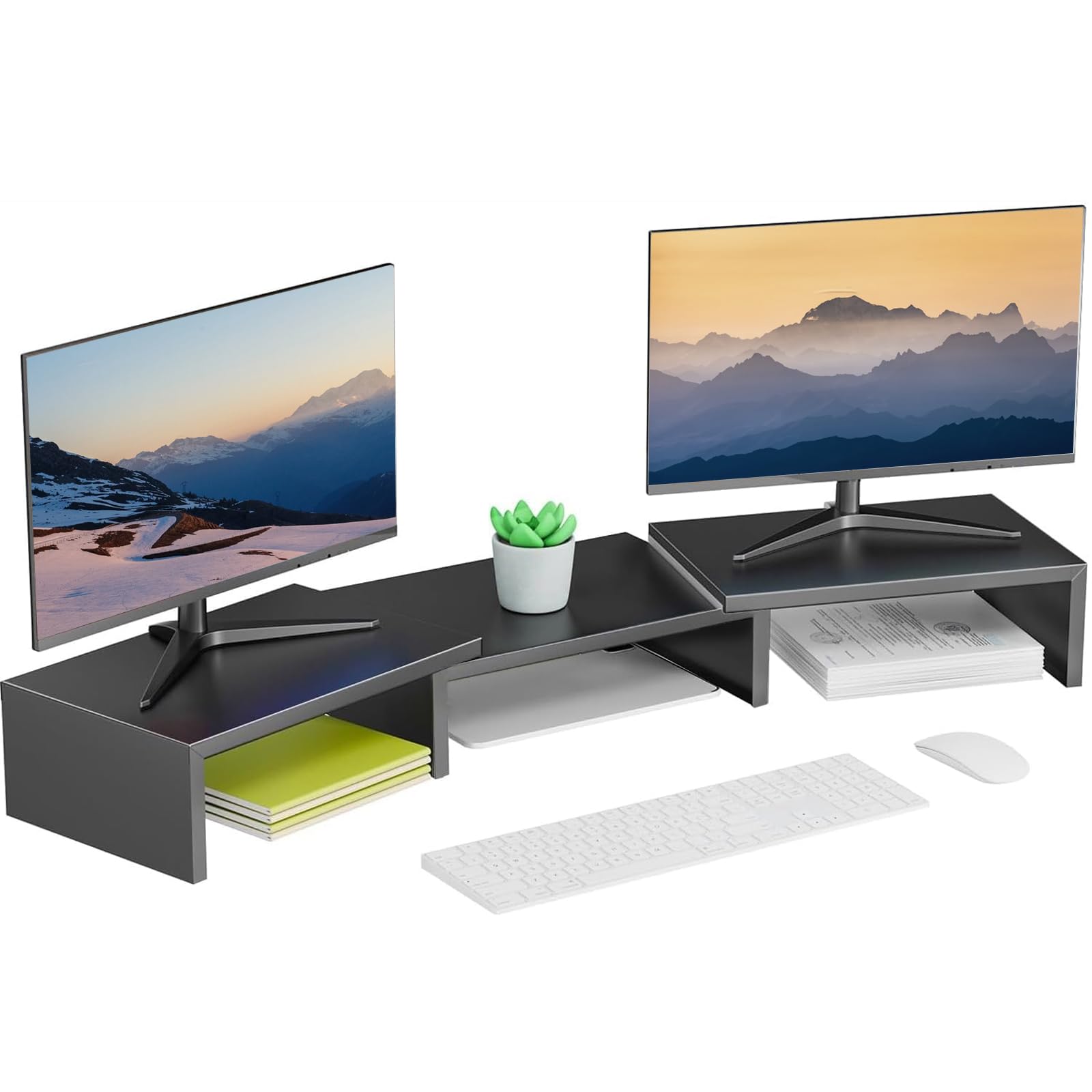 OUTIOE Dual Monitor Stand Riser