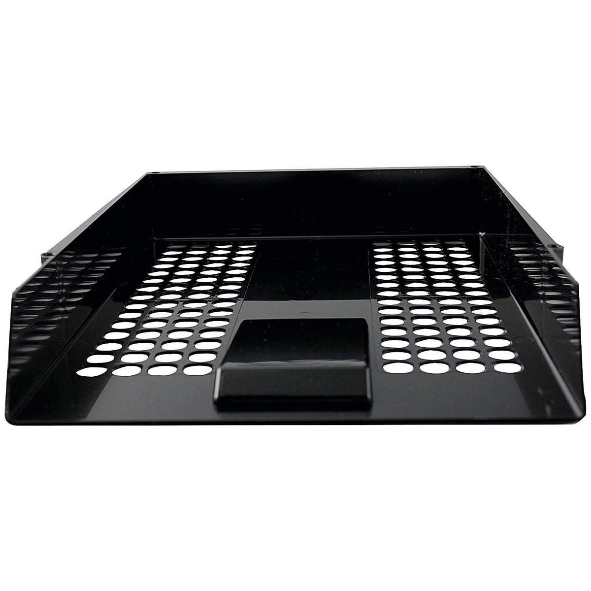 Q Connect Plastic Letter Tray - Black