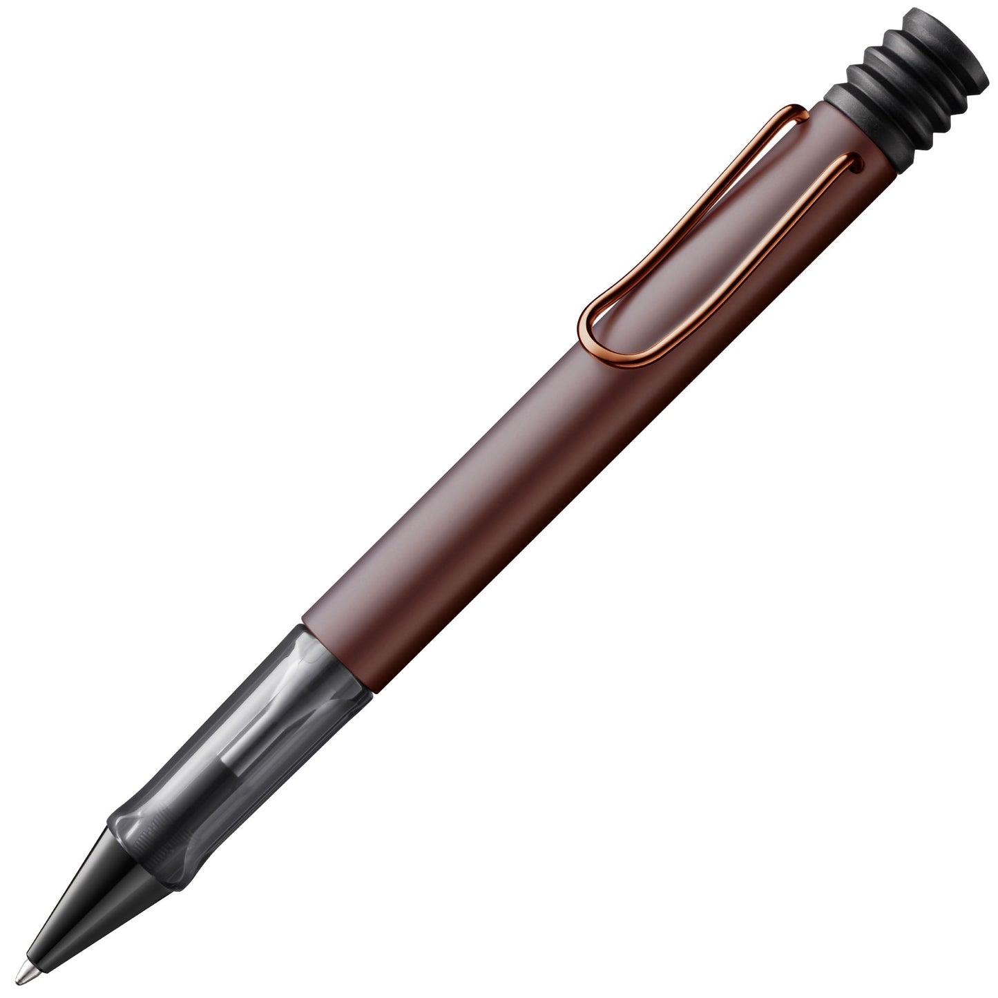 Lamy Lx marron Ballpoint Pen - lightweight Pen with transparent, ergonomic grip & line width M