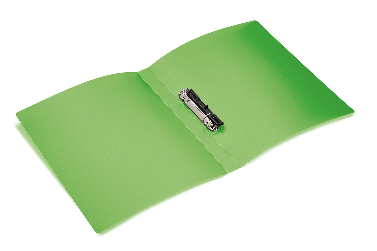 HERMA Ring Binder Translucent in Light Green, A4, 25 mm Spine, Slim 2-Ring Binder Made of Plastic