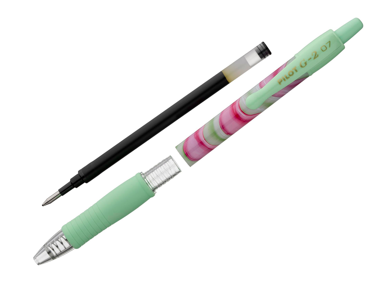 PILOT - Set of 4 G2 Flow - Limited Edition - Retractable Gel Rollerball Pens - Refillable
