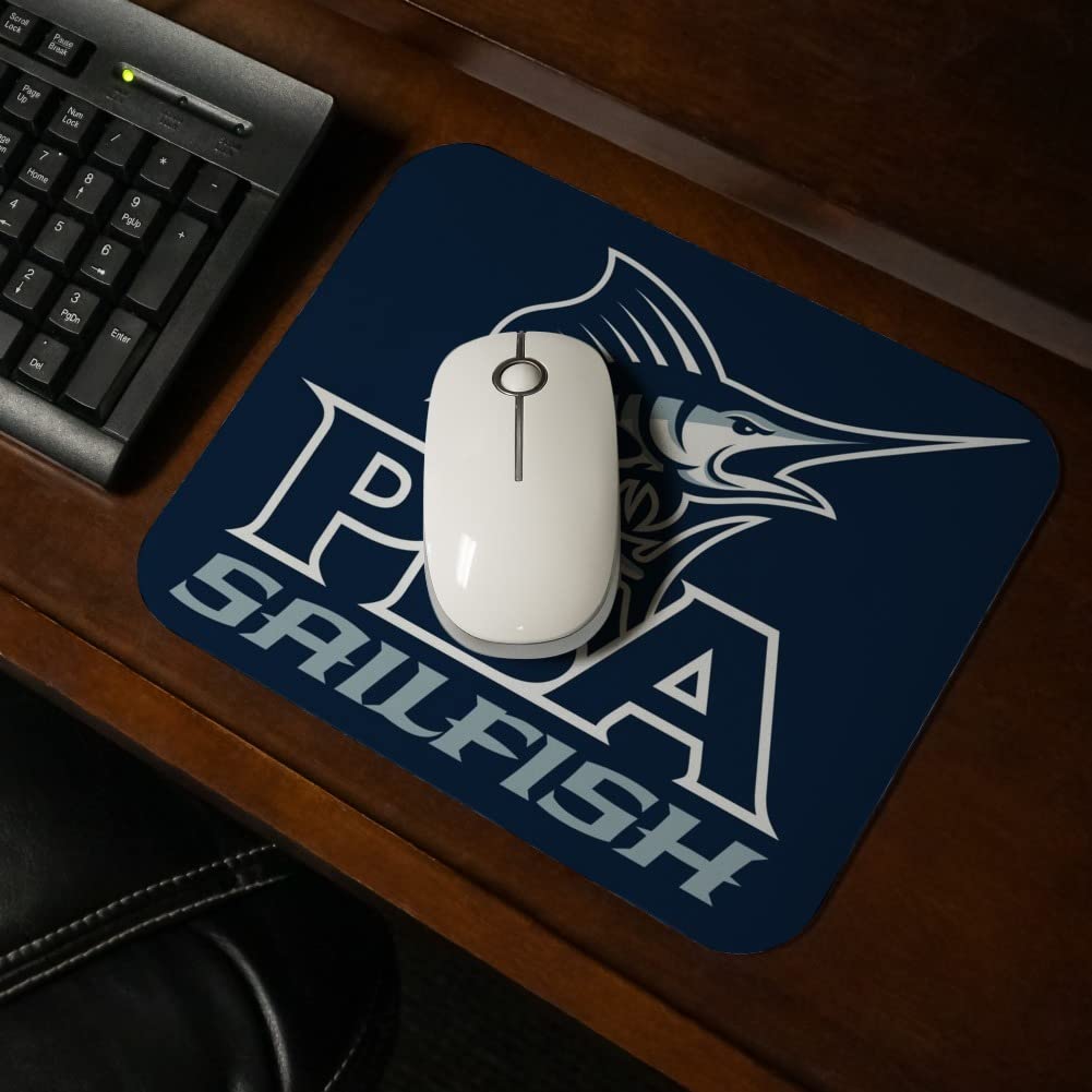 Palm Beach Atlantic University Primary Logo Low Profile Thin Mouse Pad