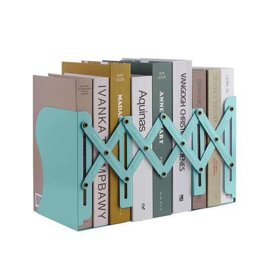 MSDADA Adjustable Bookends, Book Ends for Heavy Books, Expandable Book Organizer for Desk, Shelf