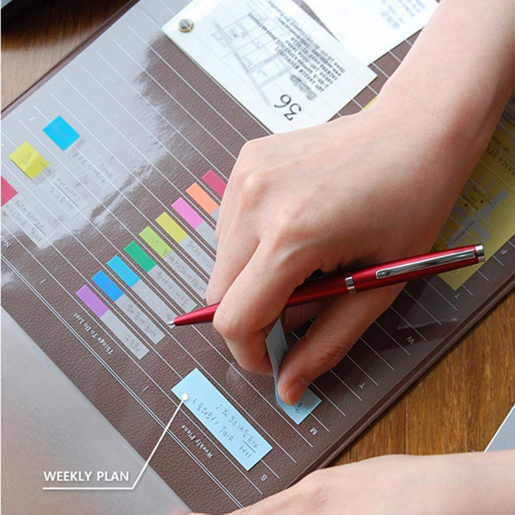 Multi-Purpose PU Leather Mouse Mat Non-Skid Gaming Mouse Pad Desktop Protector Office Home Writing