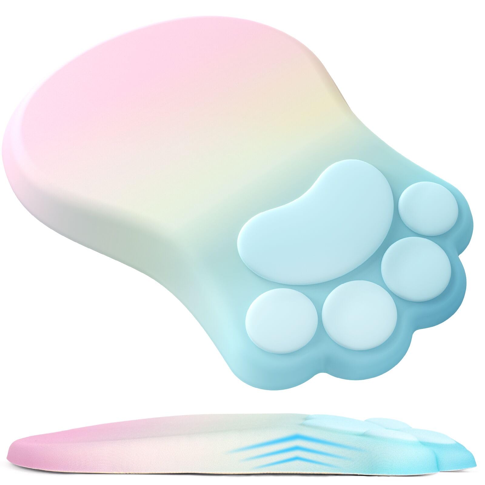 L-SPOUTTO Ergonomic Mouse Pad with Wrist Rest,Cute Mouse Pad Wrist Support