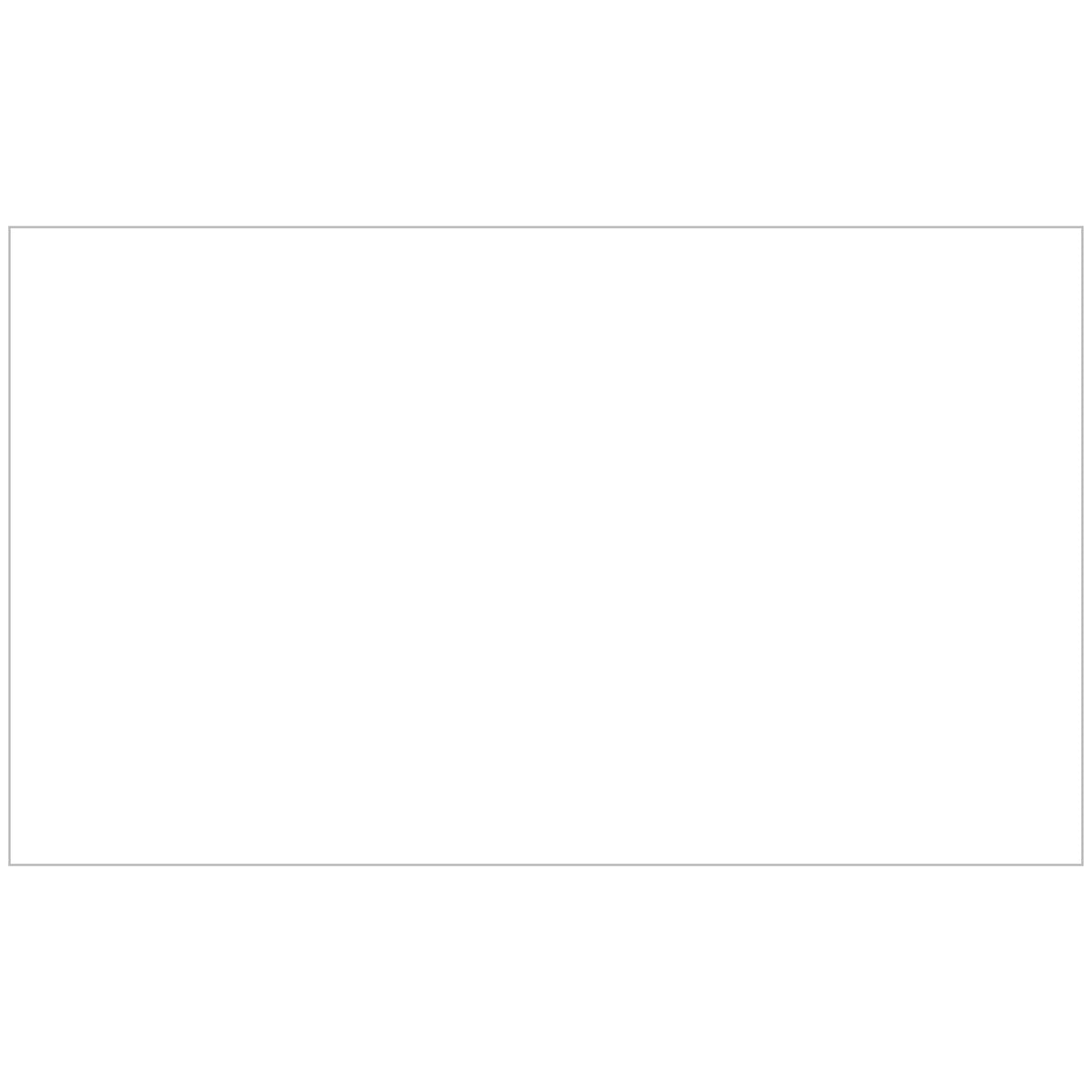 Colonial Cards: 150 Color Cardstock 3" x 5" Index Cards, White, Unruled