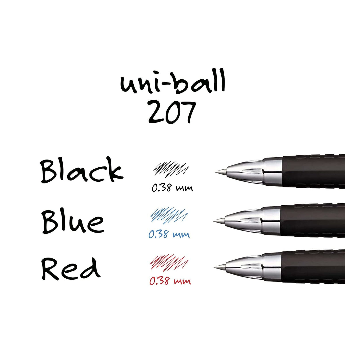 Uni-ball 207 Retractable Gel Pen, Ultra Micro (1790927)