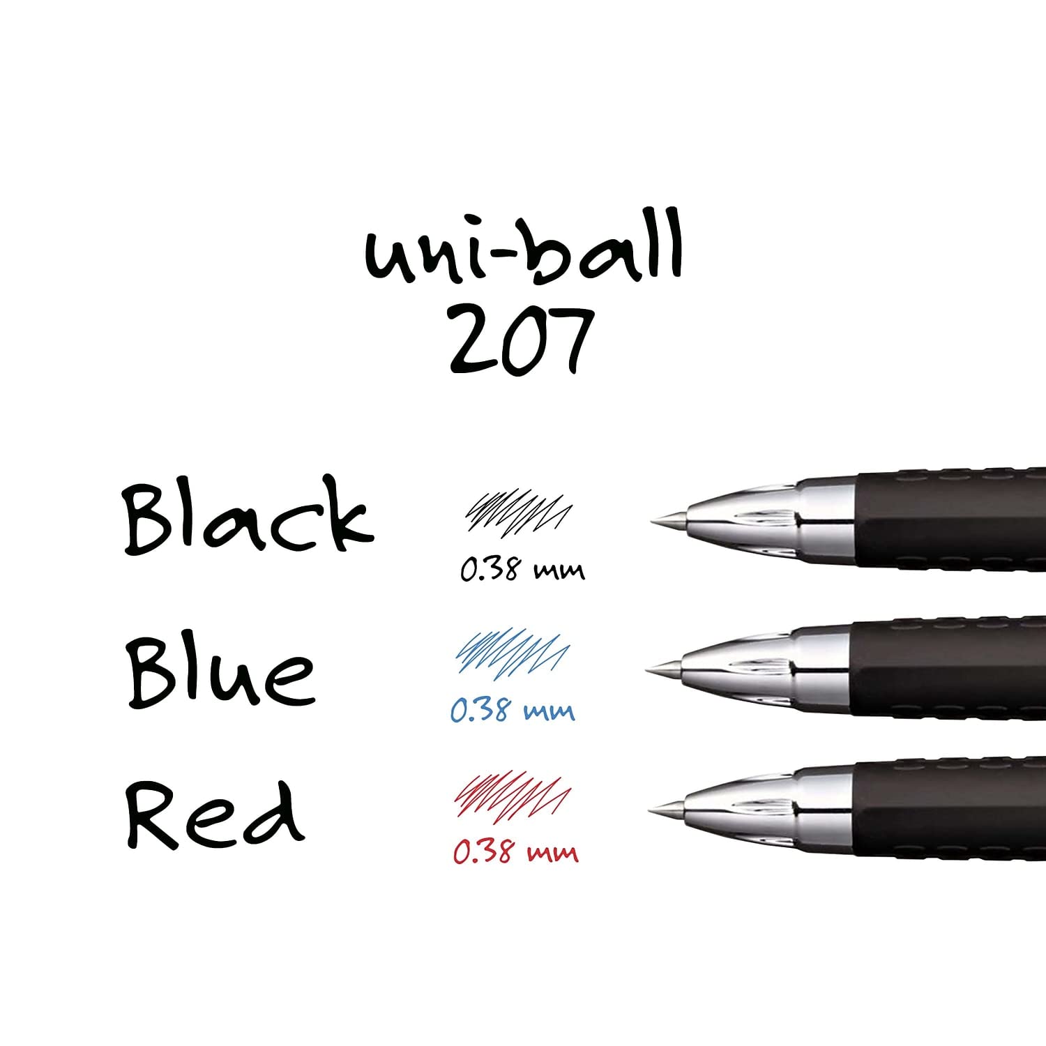 Uni-ball 207 Retractable Gel Pen, Ultra Micro (1790927)
