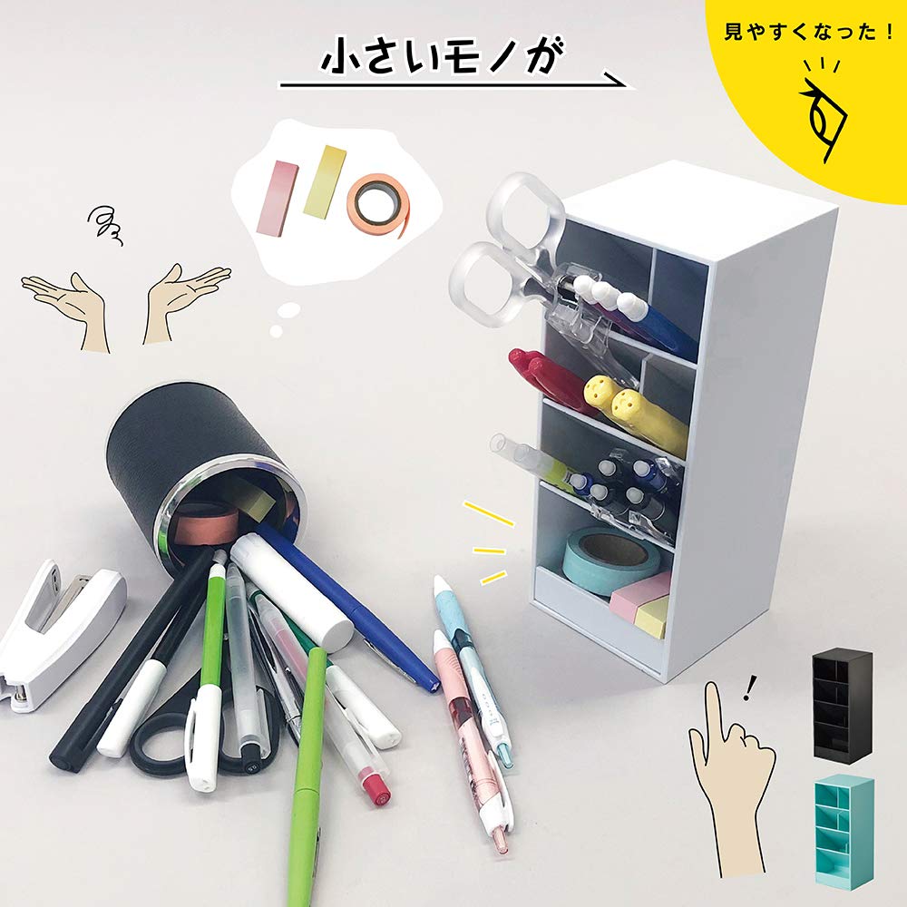 Carl Office TS-002-W L White Pen Holder Tool Stand