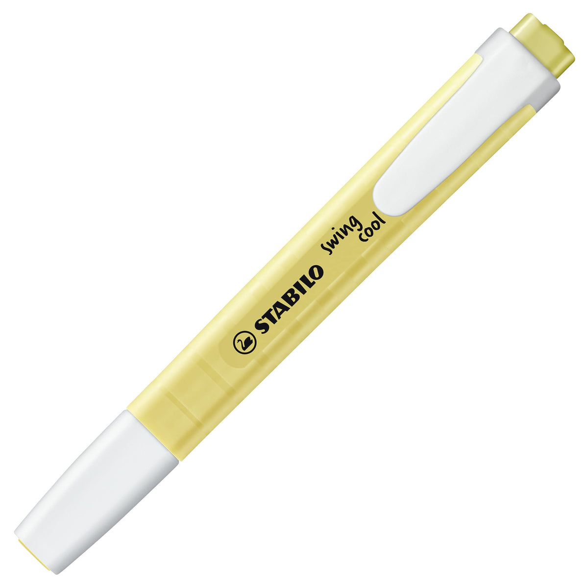 STABILO swing cool pastel edition highlighter, single pen, powdery yellow