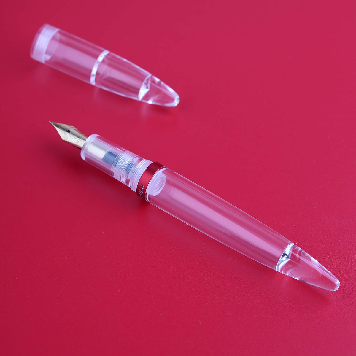 erofa MAJOHN M2 Transparent Eye Dropper Filling Fountain Pen Large-Capacity Ink Storing, Extra Fine