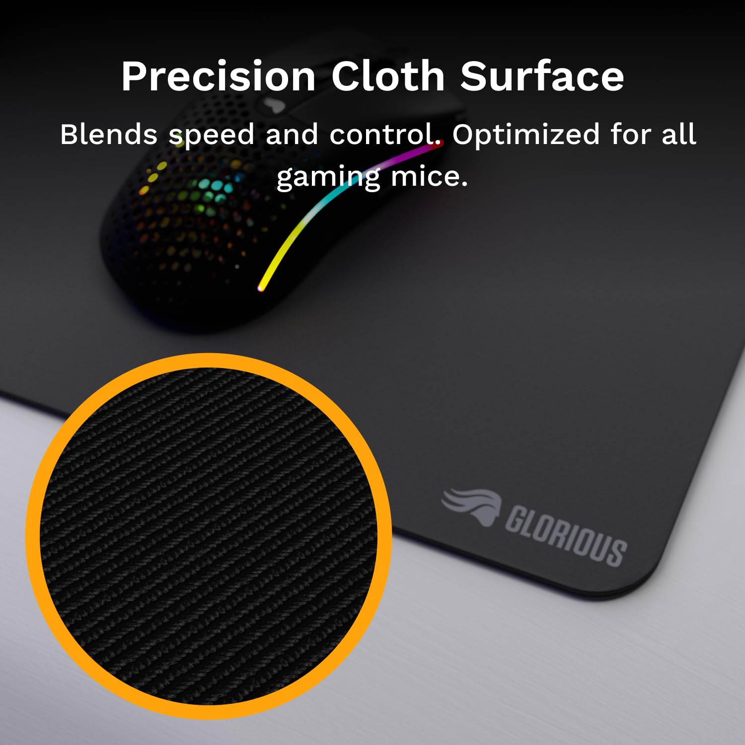 GLORIOUS Gaming Mouse Pad GMP 2-3XL - Spill-Proof Mouse Pad, Optimised for Gaming Sensors, Balanced