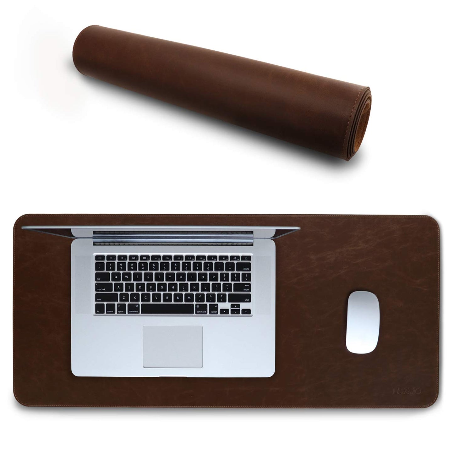 Londo Leather Extended Mouse Pad – Large Desk Mat for Office & Gaming, Smooth Writing Surface