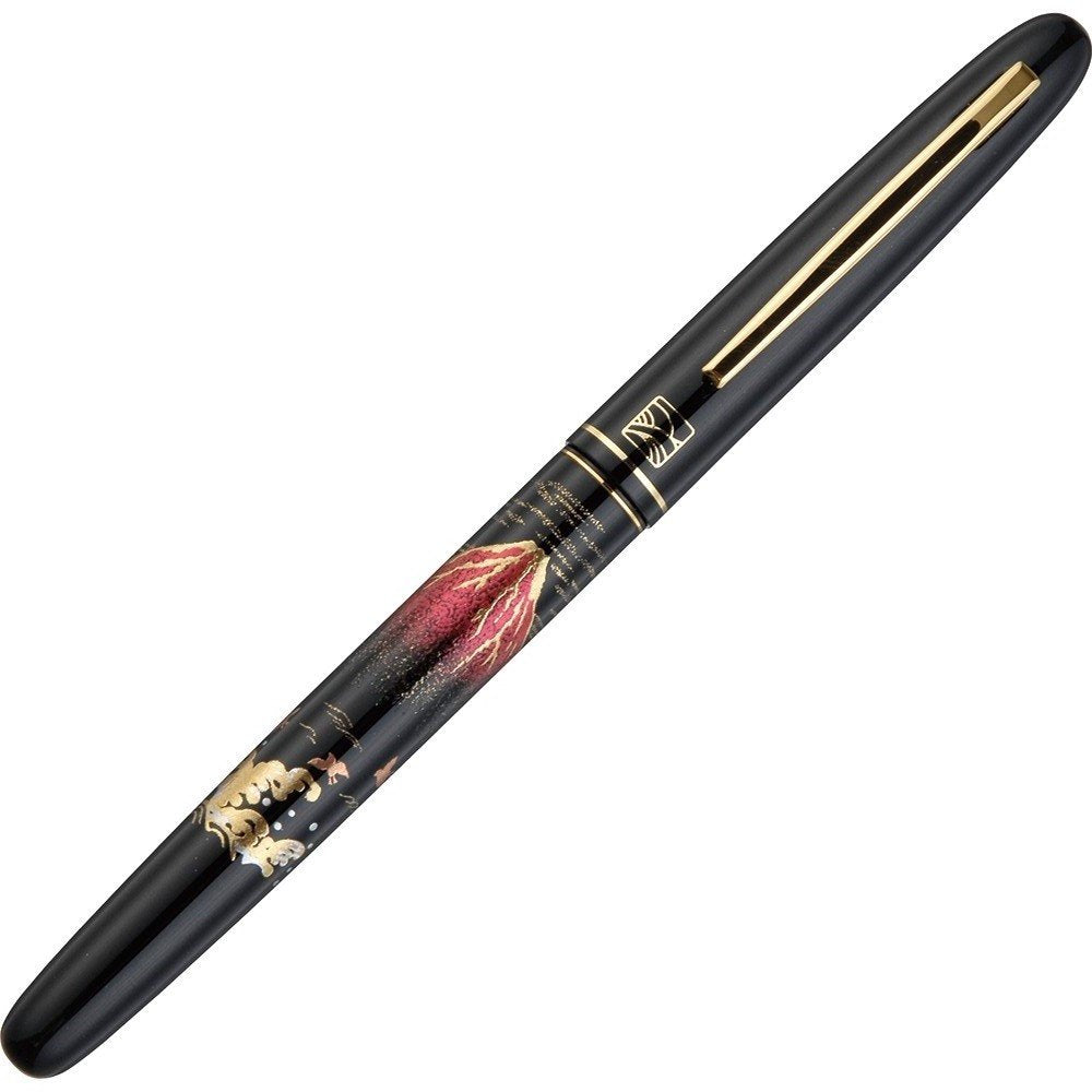 Kuretake DU184-215 Brush Pen, Kuretake Fountain Brush, Saiyanogatari Akafuji Black