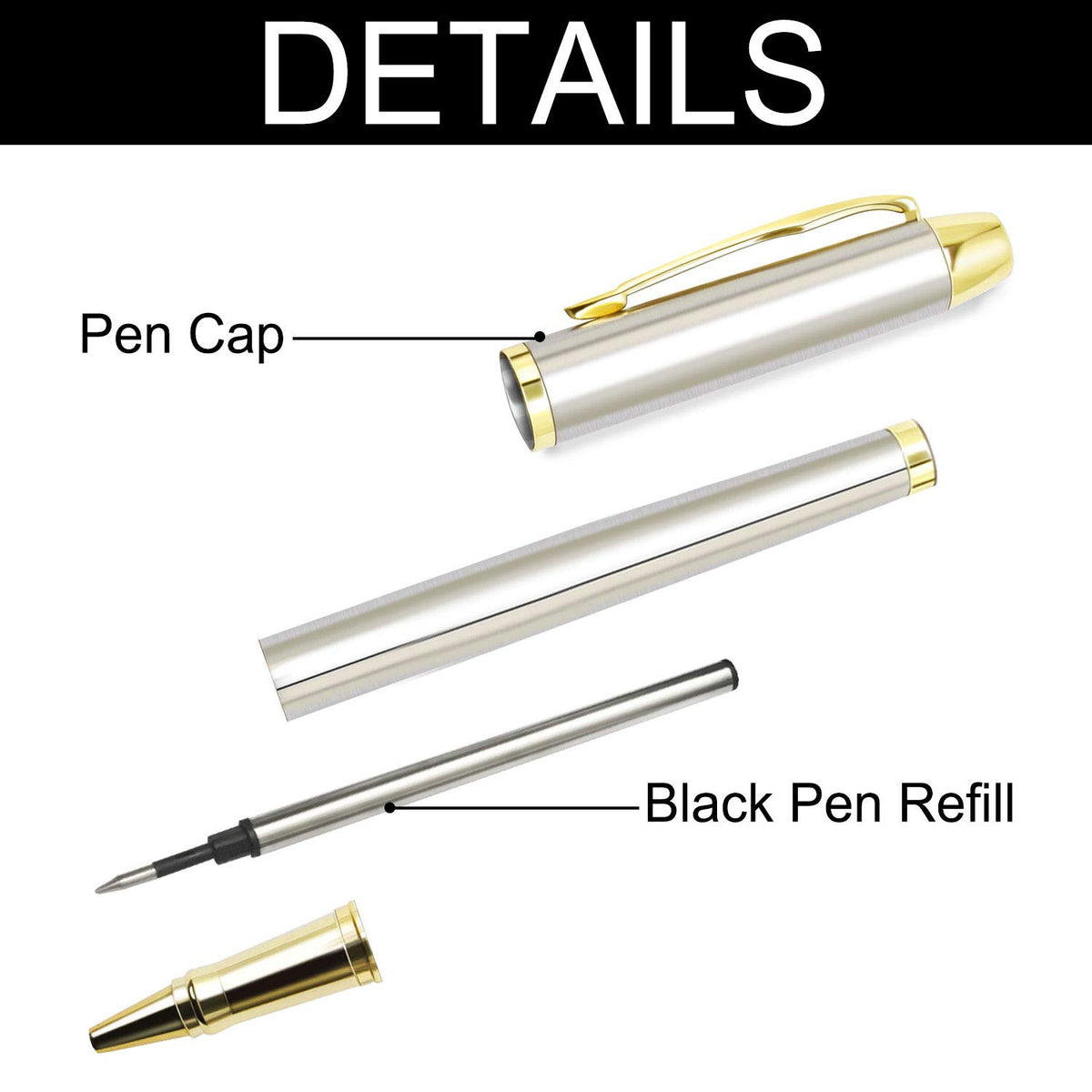 Personalized Pens,Custom Engraved Ballpoint Pen and Case,Personalized Gifts for