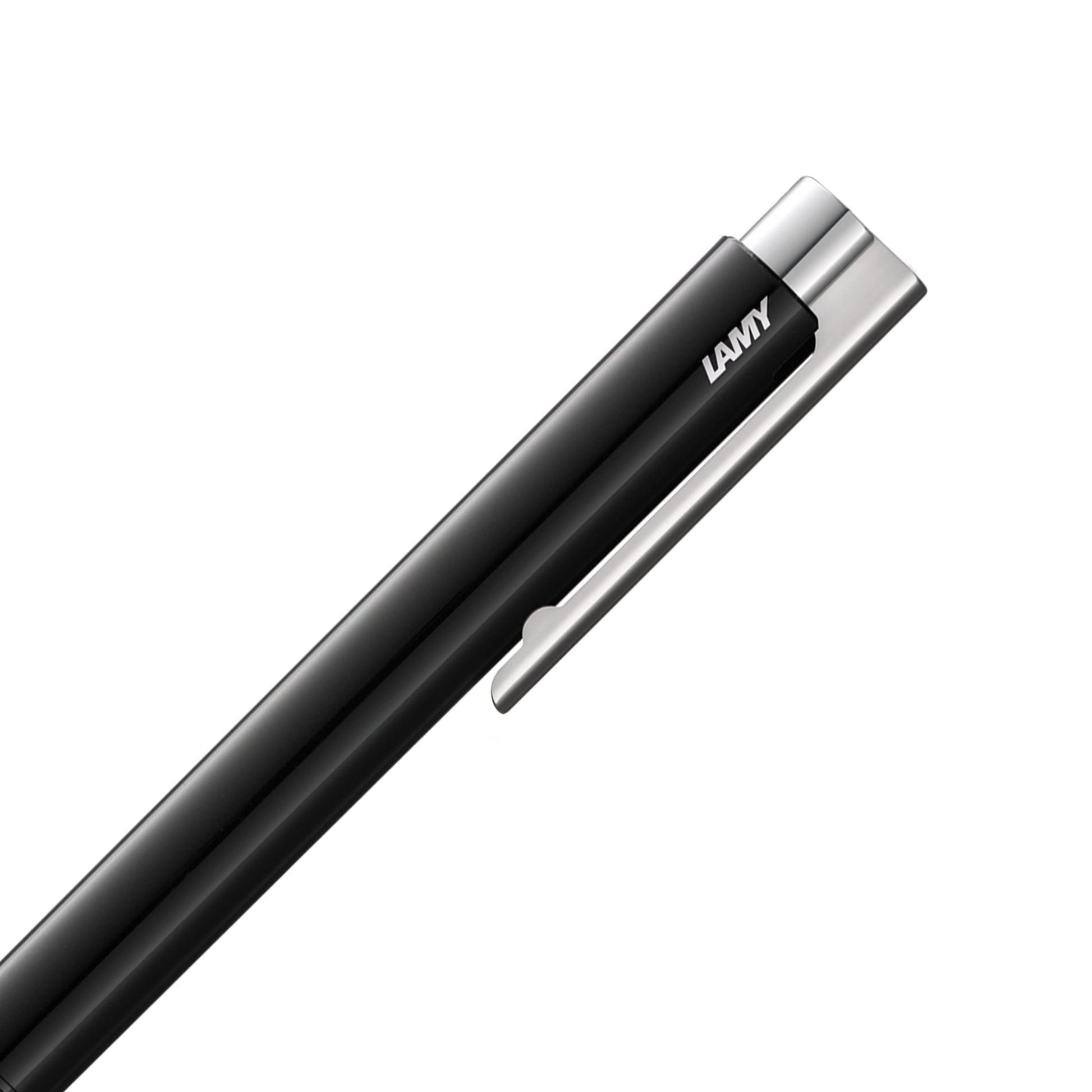 LAMY Black Logo M+ Ballpoint Pen with Black Ink (L204MBK)