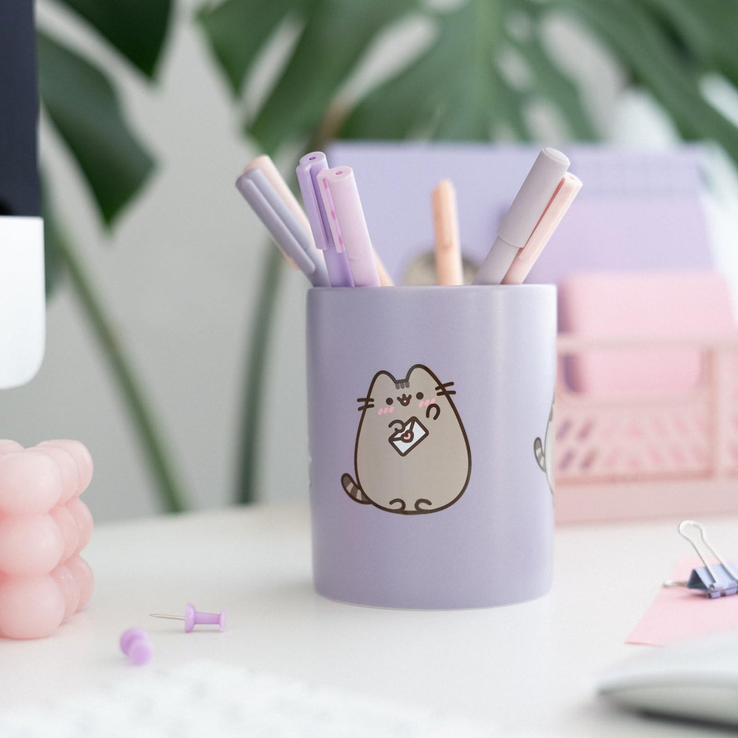Grupo Erik Pusheen Pen Holder, Pusheen Gifts, Kawaii Accessories