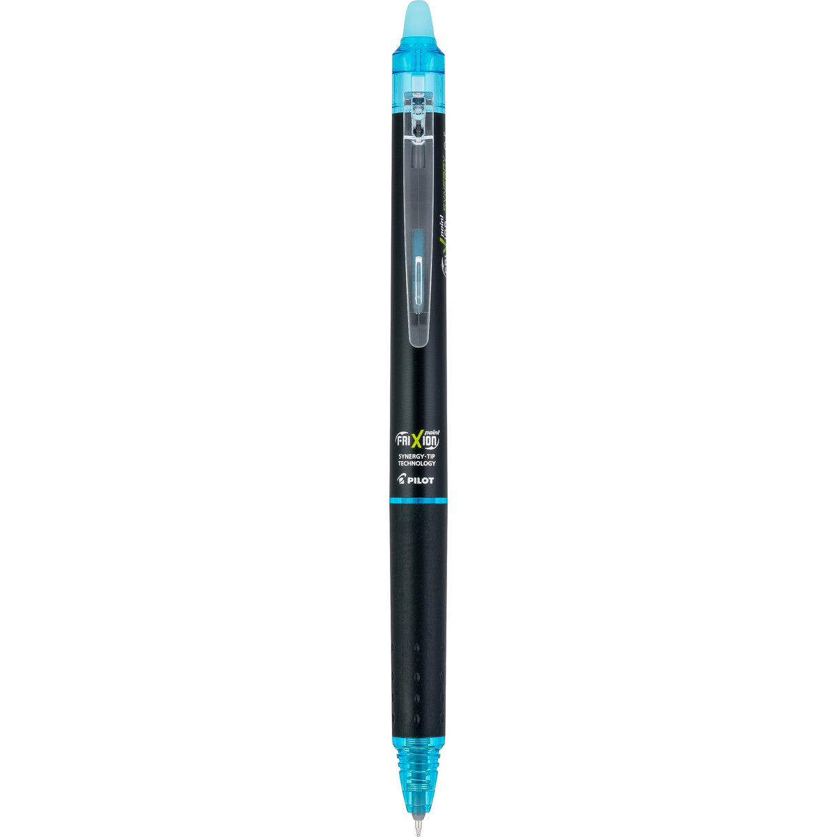 Pilot FriXion Synergy Clicker Erasable Gel Ink Pens, 0.5mm, Turquoise, 12pk