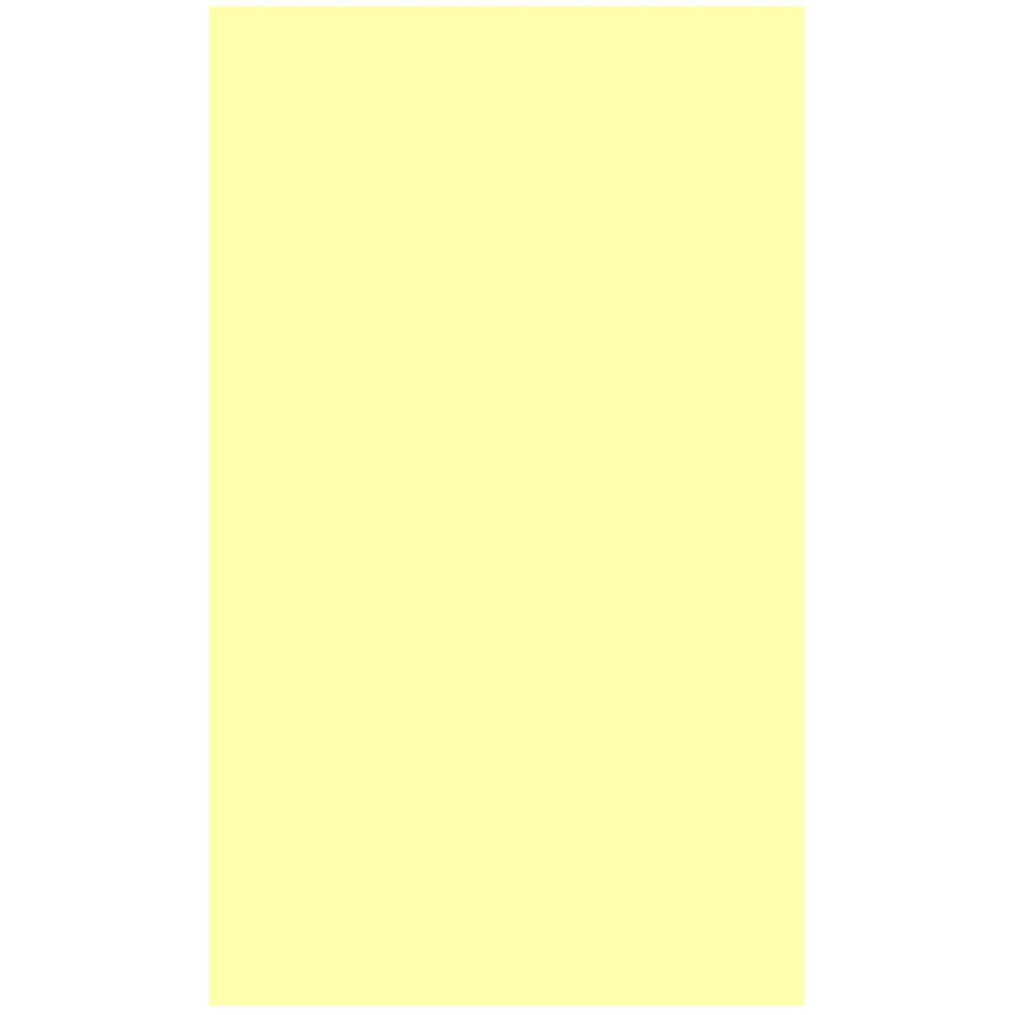 Colonial Cards: 150 Color Cardstock 3" x 5" Index Cards, Light Yellow, Unruled