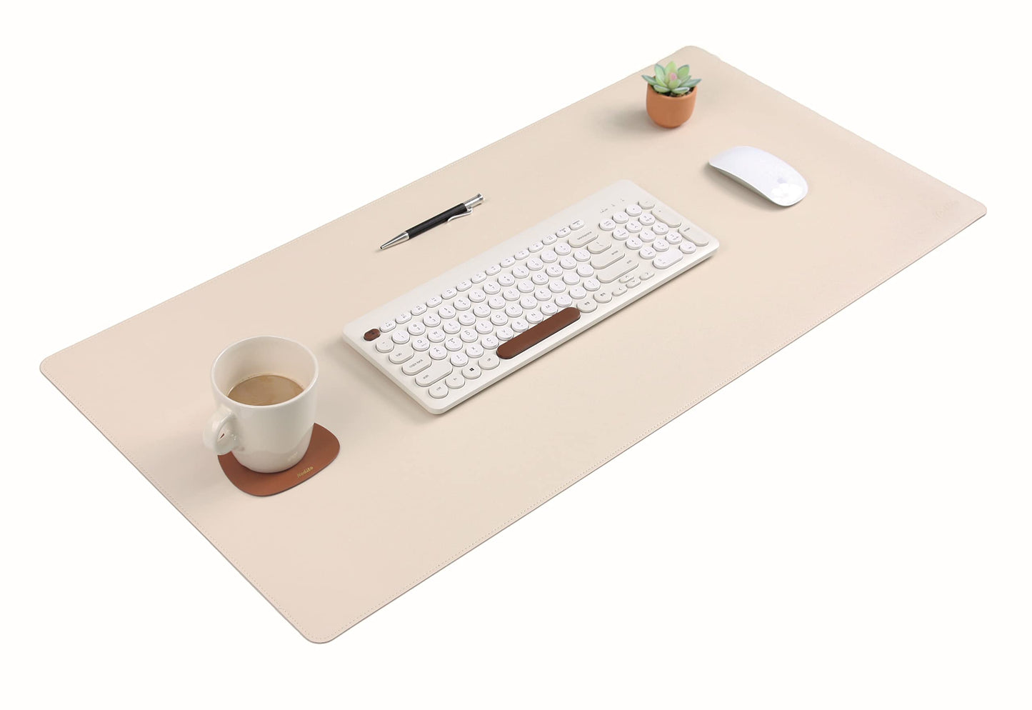 NODITO Dual-Sided Leather Desk Pad,Blotter for Laptop Computer,Mouse Pad,Writing,Drawing,Arts and