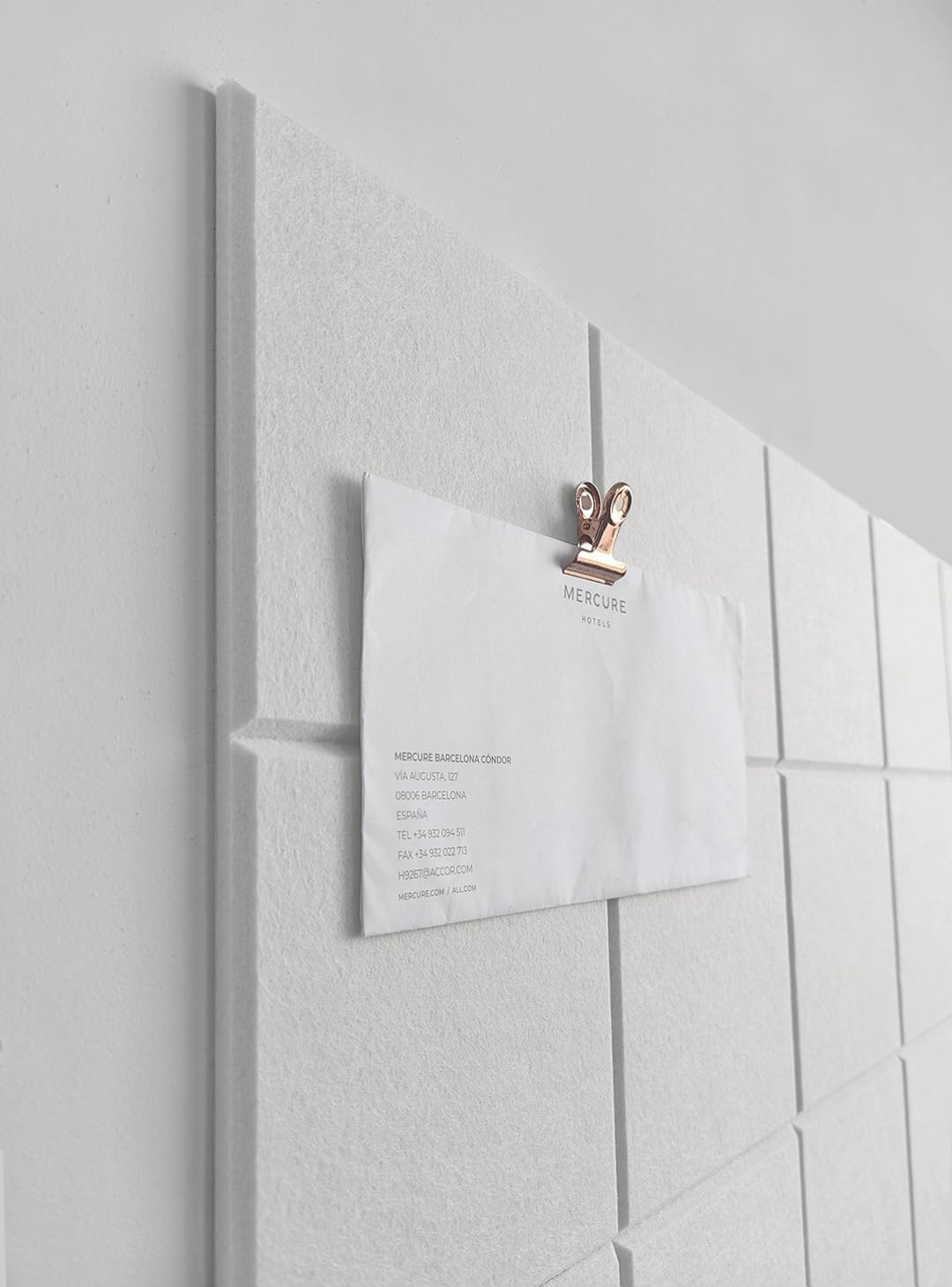 DECORITA Felt Bulletin Board- Cork Board Tiles Alternative - 6 Pack Square Felt Wall Tiles with