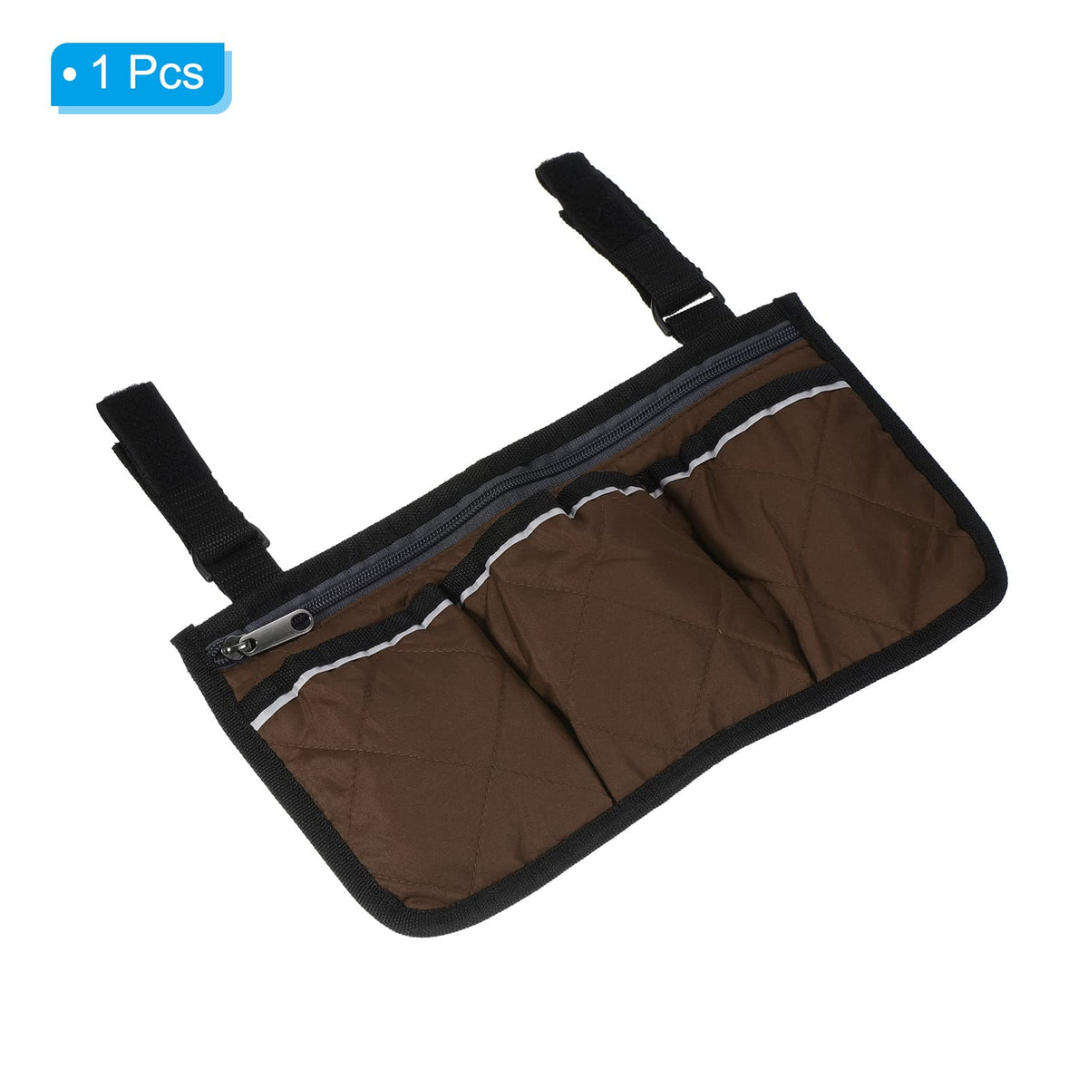 PATIKIL Chair Armrest Organizer, Waterproof Beach Chair Hanging Storage Pouch Arm Rest Magazine