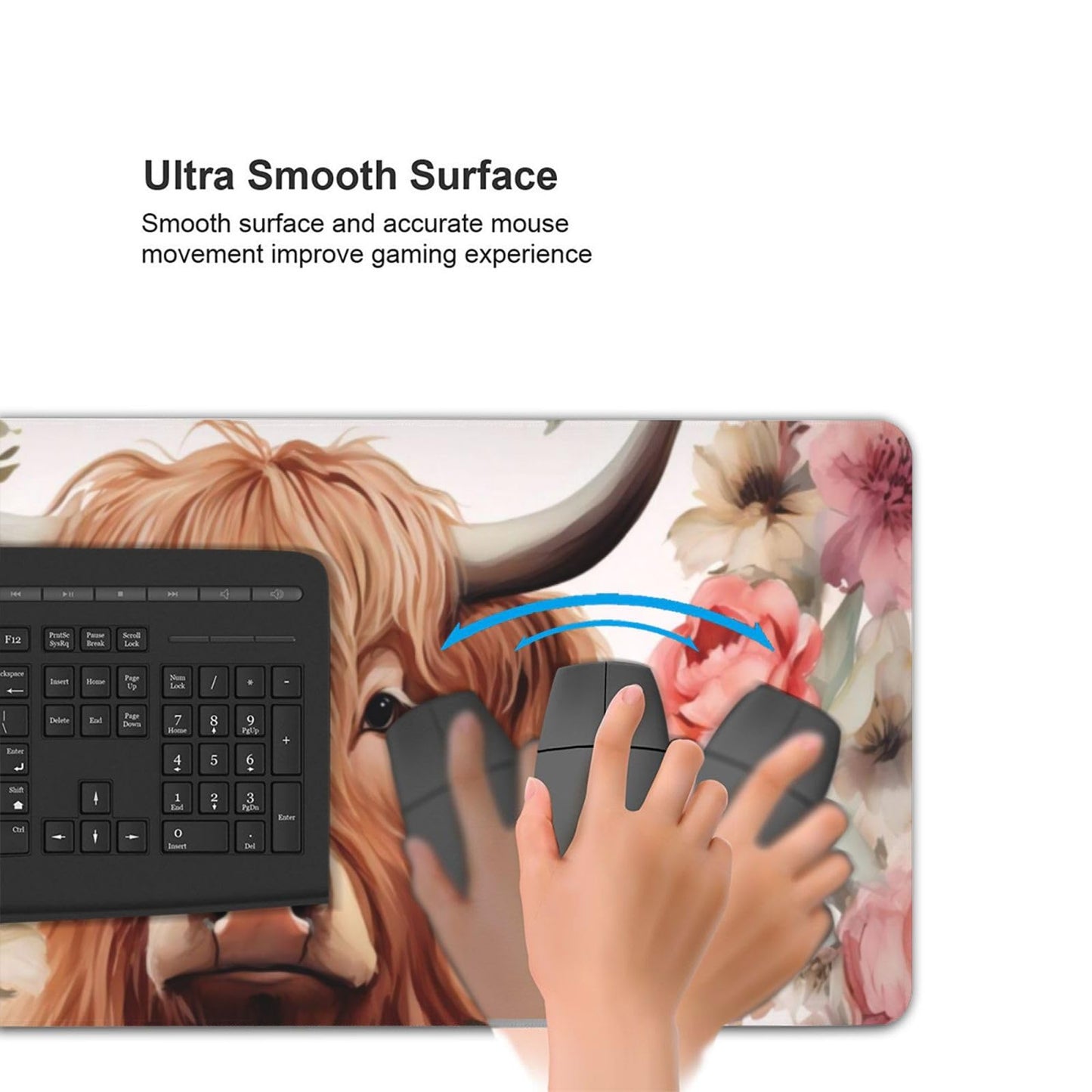 35.4 x 15.7 in, Waterproof XXL Large Mouse Pad for Desk, Extended Keyboard Mouse Mat for Computer