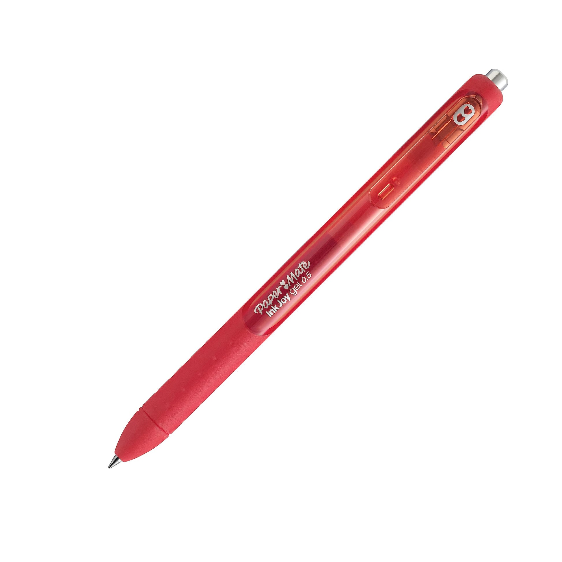 Paper Mate InkJoy Gel Pens | Medium Point (0.7mm) | Red Ink | 12 Count