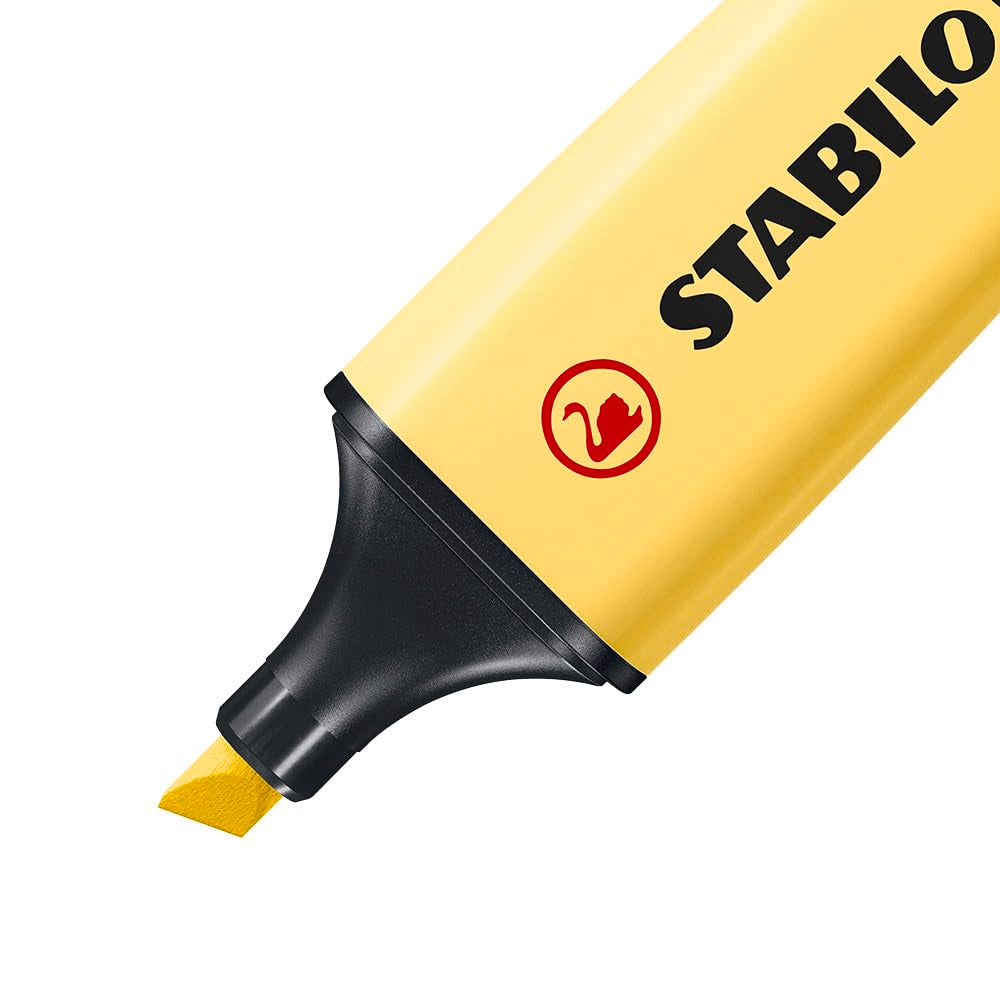 Highlighter - STABILO BOSS ORIGINAL Pastel - Pack of 10 - Milky Yellow