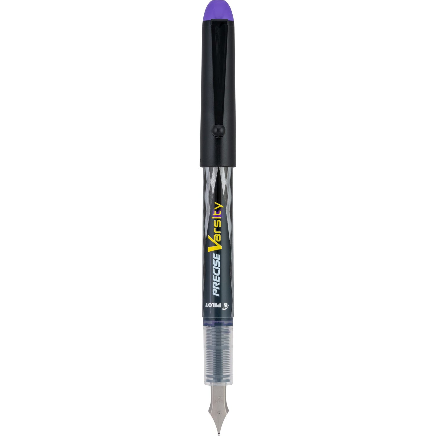 PILOT Precise Varsity Pre-Filled Fountain Pens, 1.0mm, Purple Ink, 12-Pack