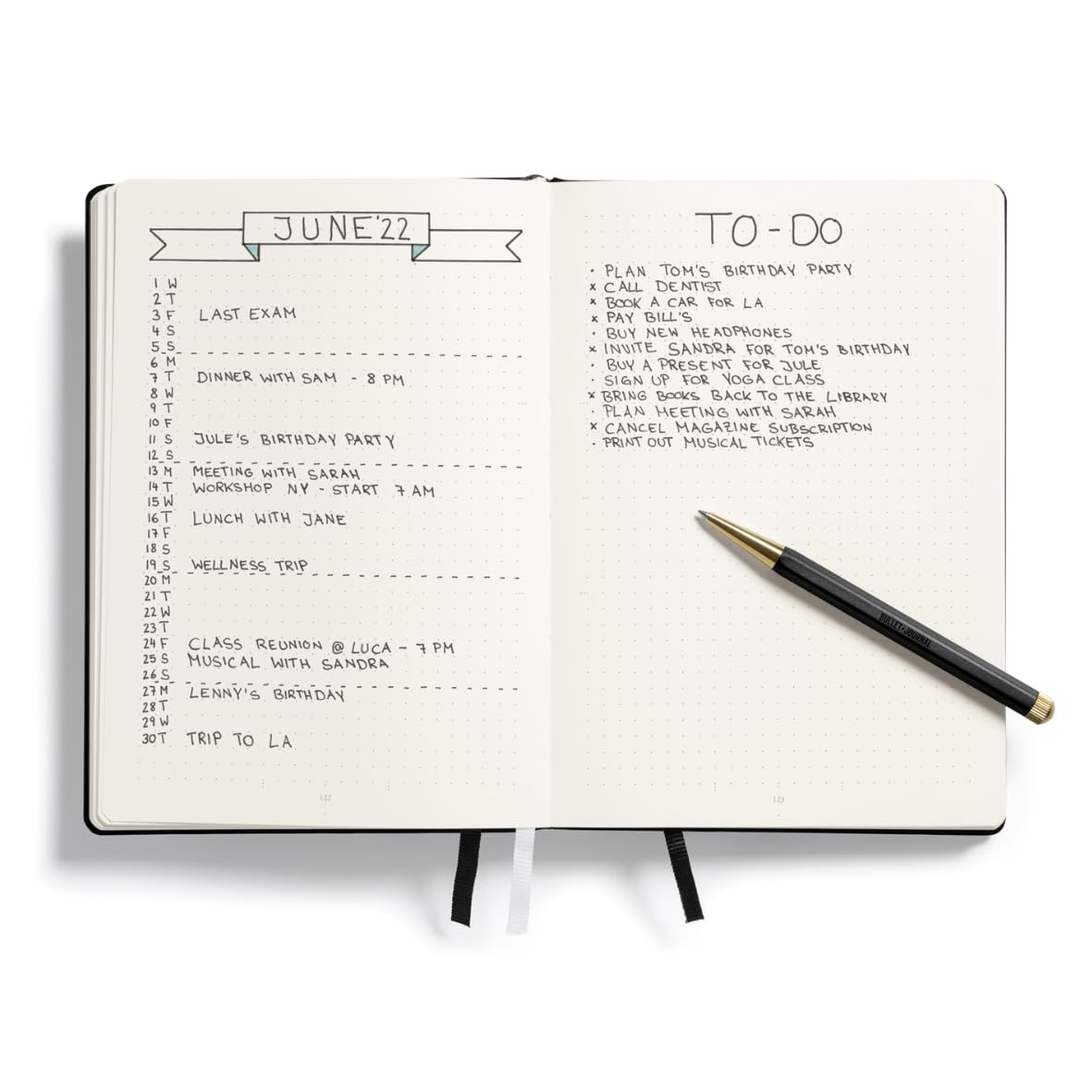 LEUCHTTURM1917 Official Bullet Journal Writing Pen Special Edition Drehgriffel Built for BuJo - Gel