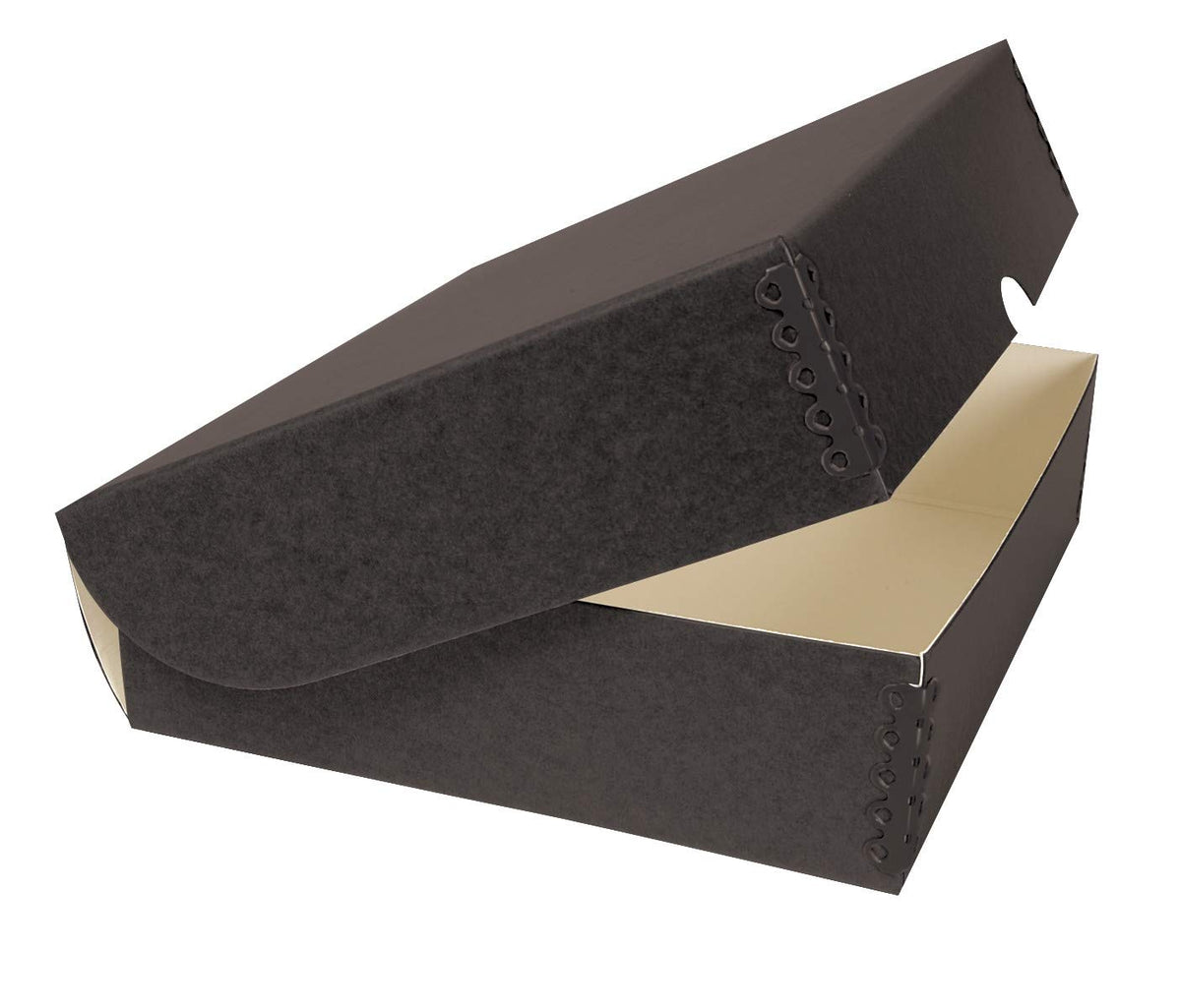 Gaylord Archival Black Clamshell Preservation Box - 10 1/4W x 15 1/4L x 3" H