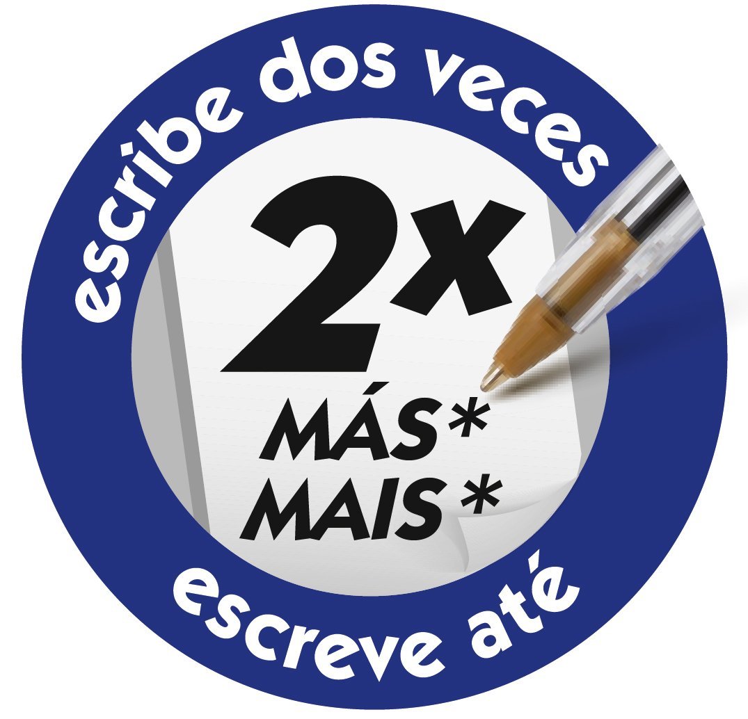 Bic Soft Feel Ballpoint Pens - Black - Pack of 3 Pens - Medium Point (1.0 mm) with Rubber Grip for