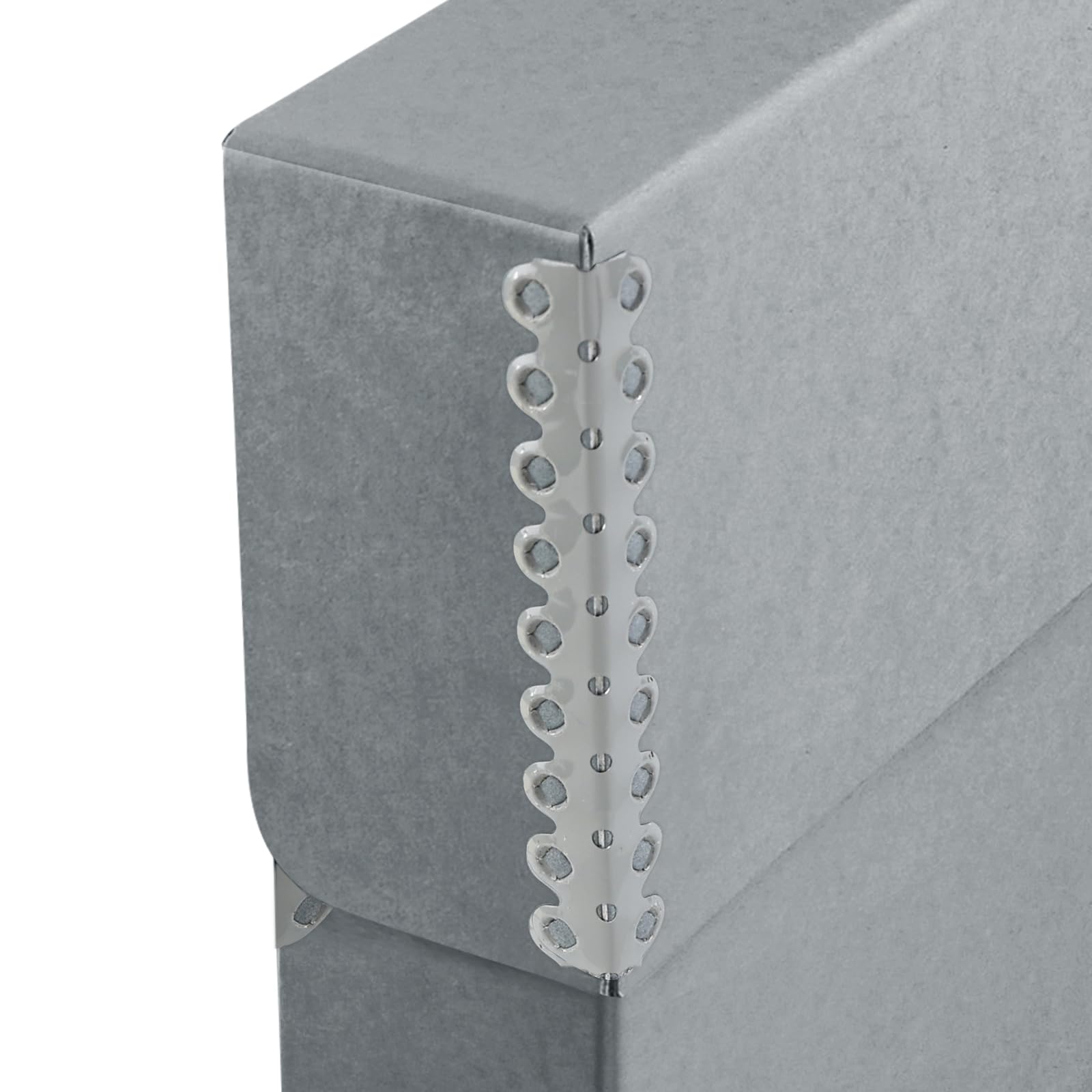 Lineco Archival Document Storage Box, Gray, 12.5" x 10.5" x 2.5"