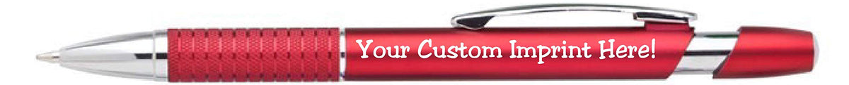 ExpressDesigns™ Personalized Ballpoint Pens Click action Custom Black writing ink - The Sleeker