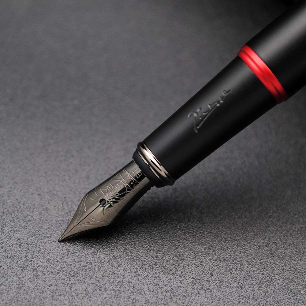 Picasso 916 Malage Fountain Pen Original Box New Version (Dawn Red, Extra Fine Nib 0.38mm)