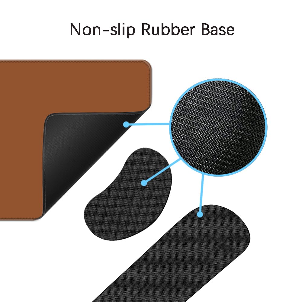 Desk Mat, Large Gaming Mouse Pad with Wrist Rest, 4 in1 XXL Mouse pad+Keyboard Wrist Rest+Mouse Pad