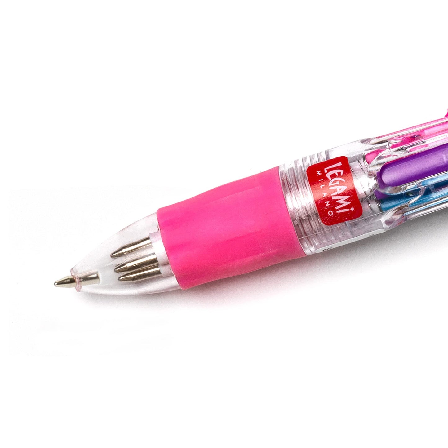 Legami MRP0001 Mini Ball Pen 4 Colors Mini Magic Rainbow 2.2 x 10 cm 4 Colors Ink, Green, Light
