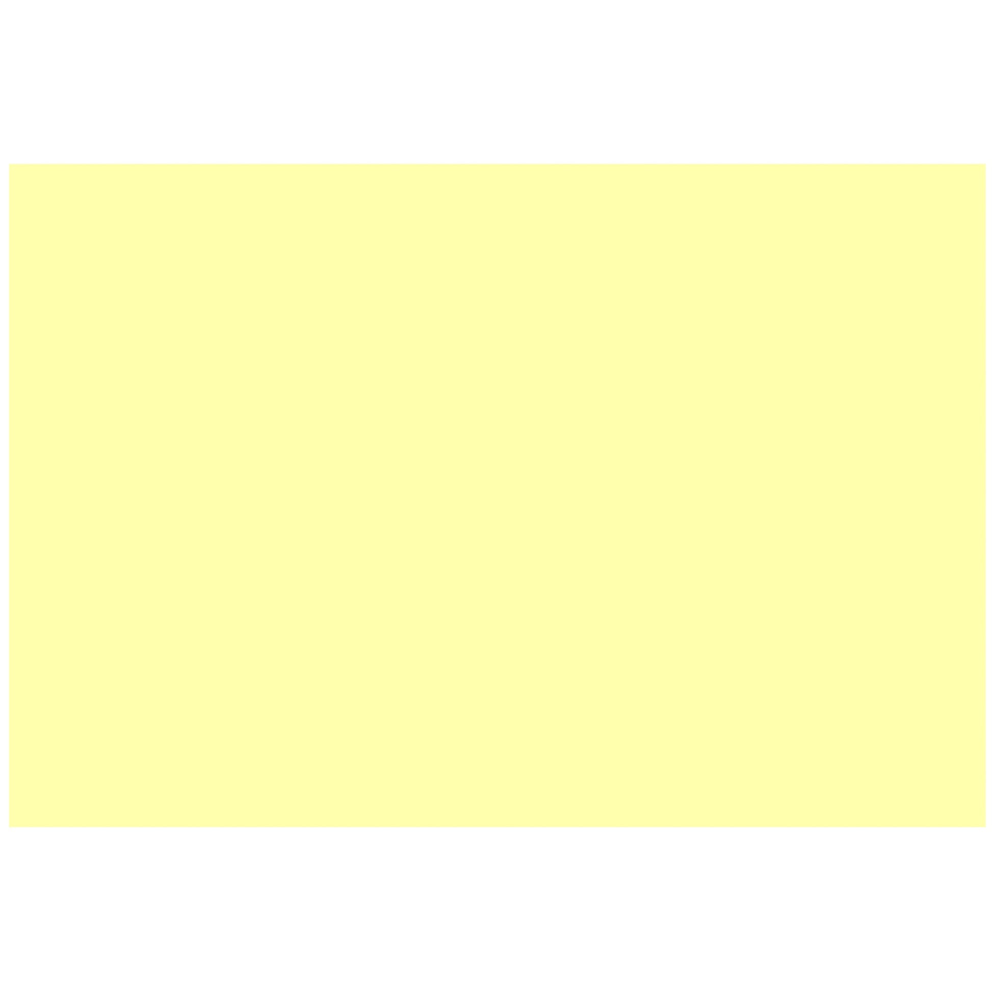 Colonial Cards: 100 Color Cardstock 4" x 6" Index Cards, Light Yellow, Unruled