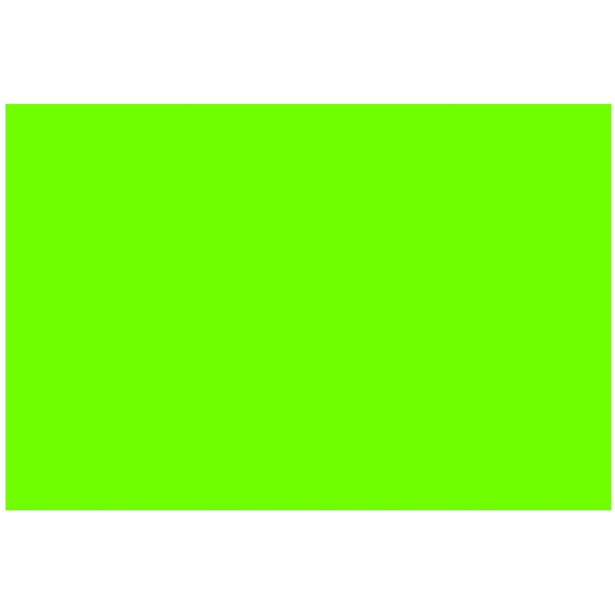Colonial Cards: 100 Color Cardstock 4" x 6" Index Cards, Lime Green, Unruled