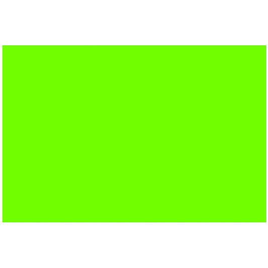 Colonial Cards: 100 Color Cardstock 4" x 6" Index Cards, Lime Green, Unruled