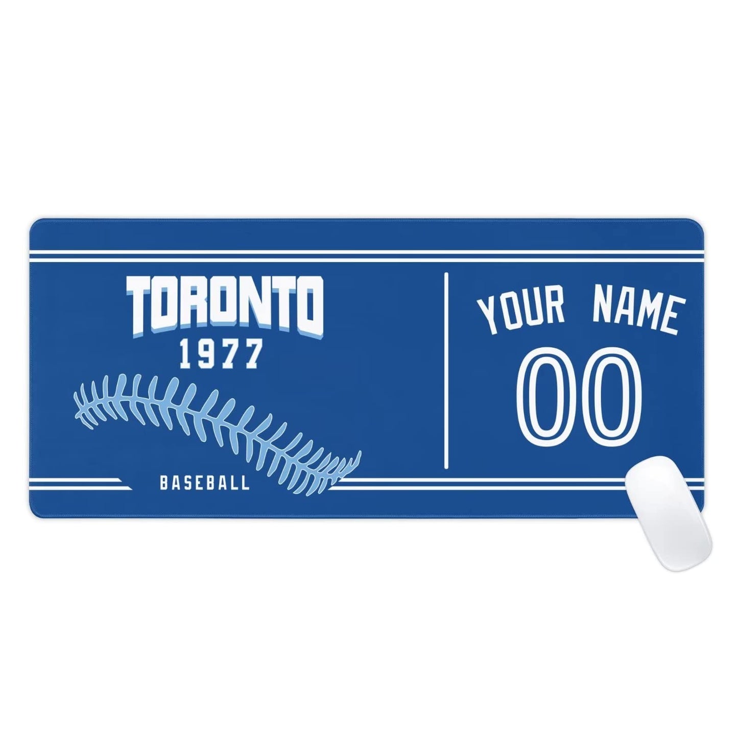 Toronto Mouse Pad Custom Any Name and Number Personalized Desk Pad for Men Women Youth Gifts