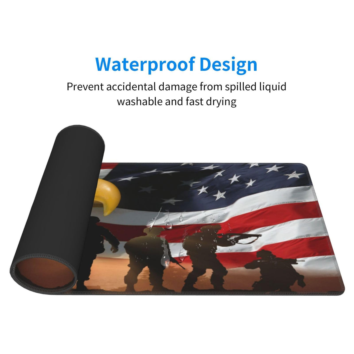 Sigouyinei Extra Large Desk Pad 31.5x12in Office Gaming Non-Slip Mouse Pad